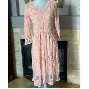 Maxi dress Orange Greek cream